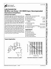 DataSheet LMV794 pdf